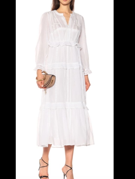 Isabel Marant Dresses & Skirts - Isabel Marant Aboni Embroidered Cotton Dress